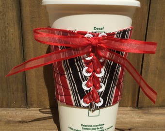 Coffee Corset, Mug Hugger Coffee Cozy, Mug Cozy