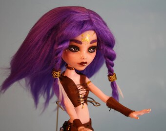 Voodoo Skull Maiden OOAK Monster High repaint