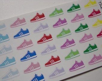 Running Stickers / Sneaker Stickers / Sports Stickers / Shoe Stickers / Scrapbooking / Planner
