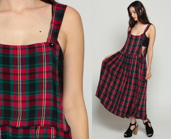 80s overall dress