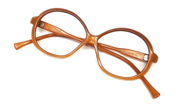 vintage 60s deadstock french designer nylon eyeglasses