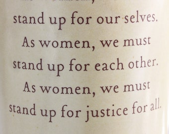 Michelle Obama's Women's Wisdom Mug or Cup