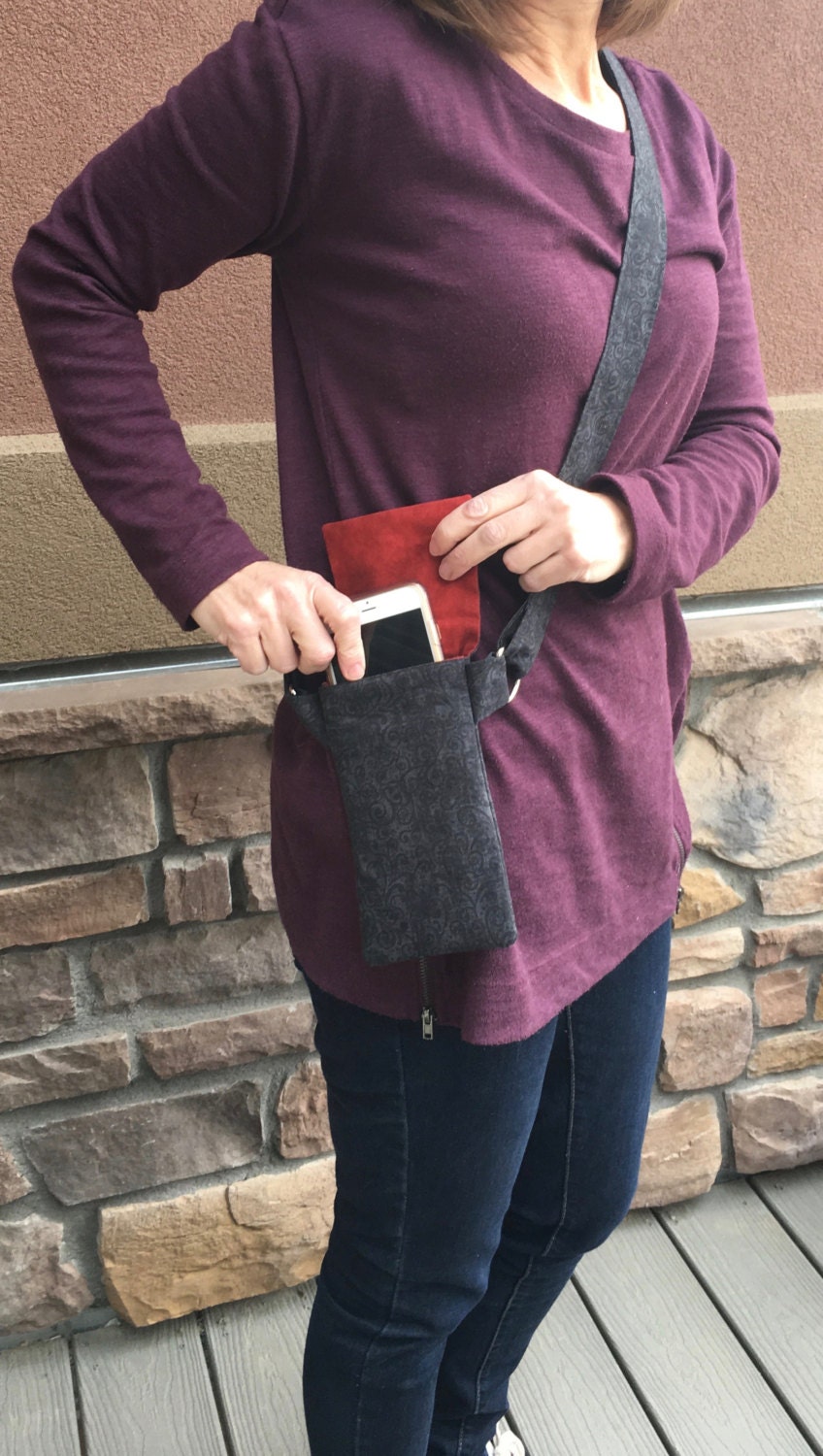 cell phone sling pouch