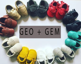 Sale Children Moccasins Ready to ship, Moccs, Baby Moccs, Baby Moccasins Shoes, Toddler Shoes