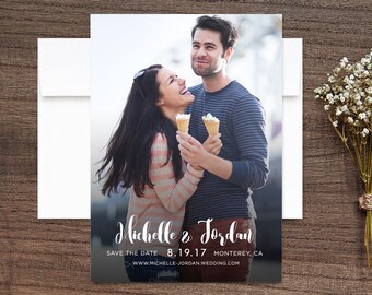 Save the Date Photo Cards Sweet Love