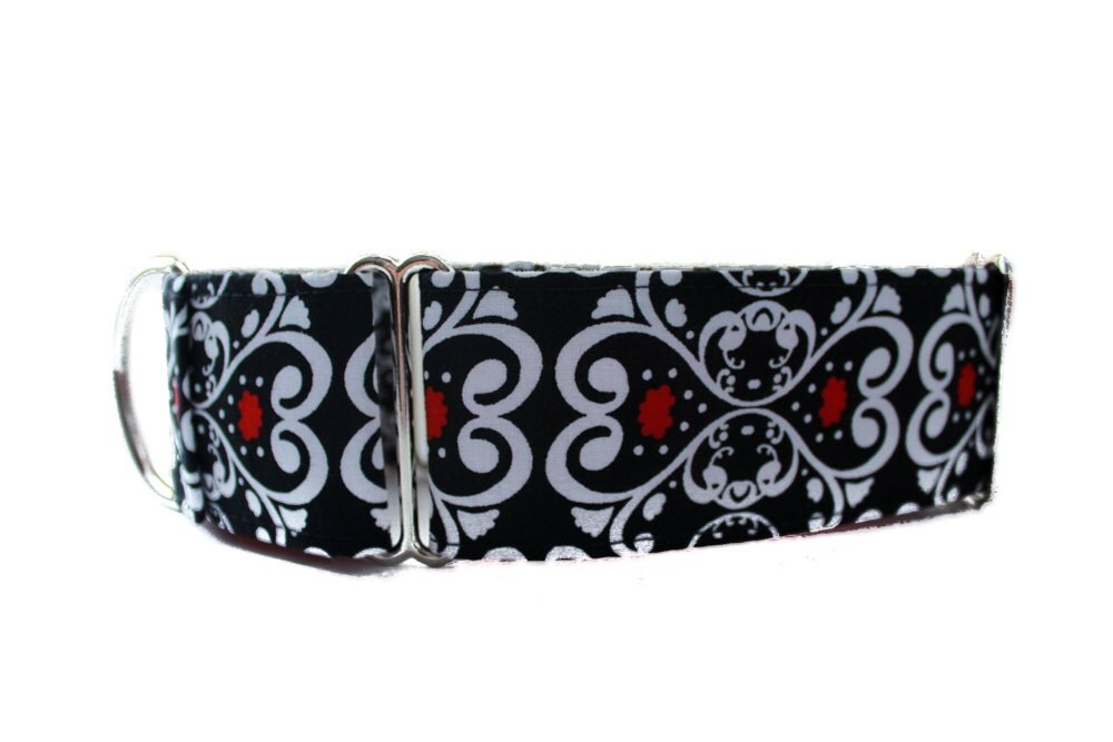 Martingale Dog Collar 2 Inch Martingale Collar by HuggableHound