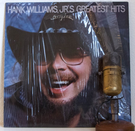 Hank Williams Jr. Greatest Hits Vinyl Record Album