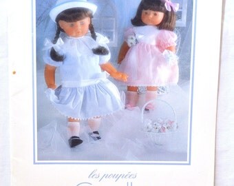 80s Authentic Original COROLLE CREATION Catherine Refabert doll CATALOGUE France Magazine Reference Documentation Material Bébé Children Toy