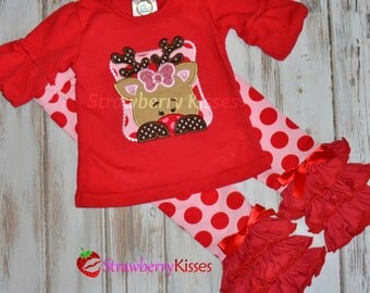 Babyhug Three Fourth Length Lycra Leggings Polka Dots And Stripes Print Pack Of 3 - Blue Pink