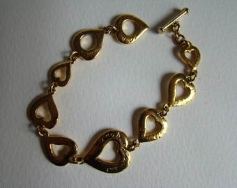 Yves Saint Laurent YSL heart bracelet