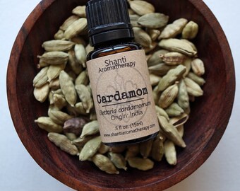 Cardamom Essential Oil - Cardmom Oil - Ayurveda - Herbal Oil