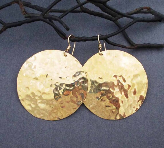 14k gold disc dangle earrings silver 14k gold disc dangle earrings silver