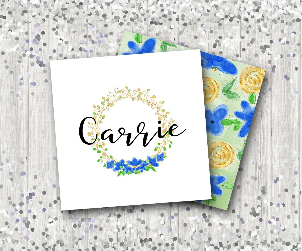 Custom stationery / custom stationary notecards by elouisedesigns