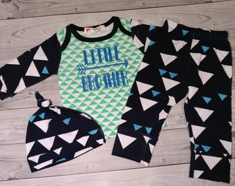Baby Boy Clothes, Boy Outfit, Personalized, Baby Shower Gift, Baby Gift, Baby boy Outfit, Boy Clothing, Mint, Hello World, Coming Home, Set