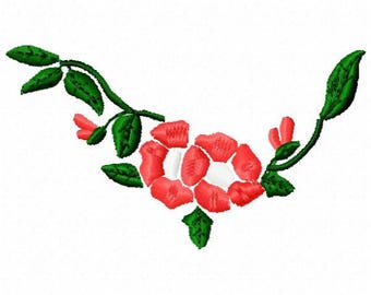 Accent mini flowers machine embroidery designs Big set of