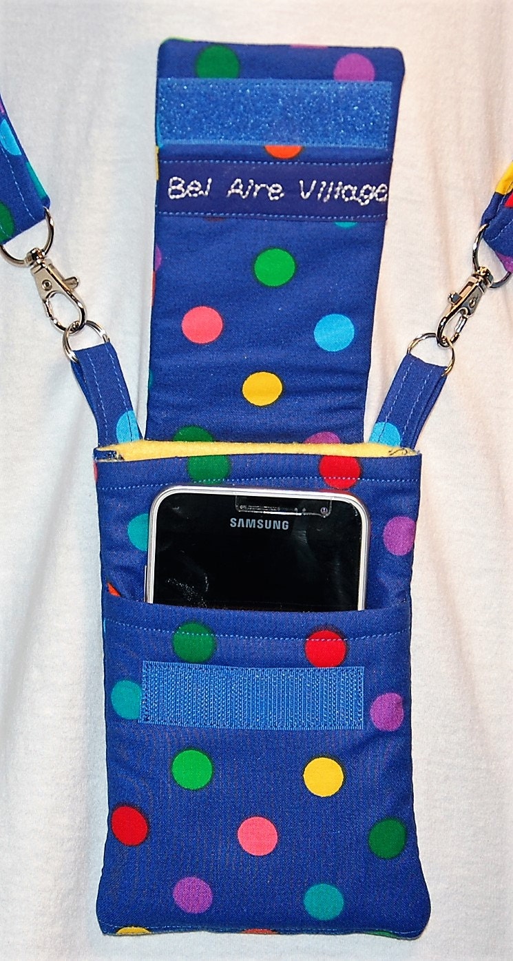 cross body mobile phone pouch