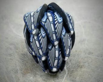 Klew Patterned Blue Mini Leaf Pod