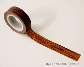 Washi Tape Woodgrain