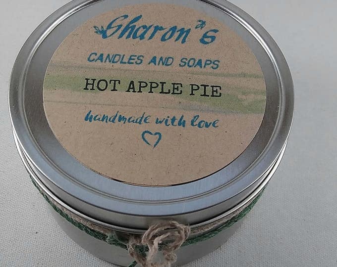 Hot Apple Pie Candle in a Tin