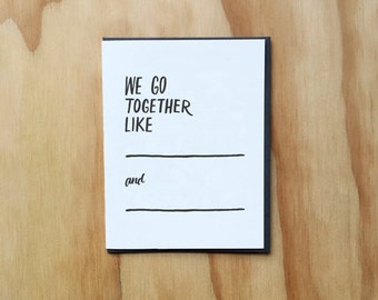 We go together like | Etsy