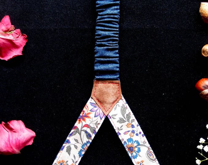 Floral Suspenders, Reversible Braces for Women, Y shapedsuspenders, Date suspenders, Party Suspenders, Denim Suspenders, Funny Gift