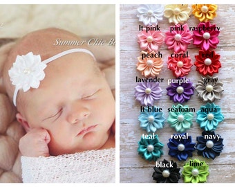 You Pick 6 - Baby Headband, Infant Headband, Newborn Headband, Baby Headband, Small Headband, Petite Headband