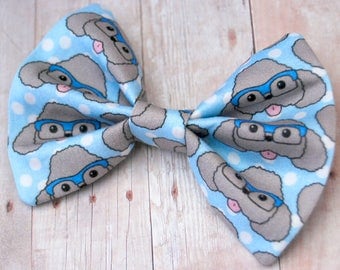 Makkachin Bow // Yuri on Ice, Anime, Kawaii, Puppy, Dog, Accessory