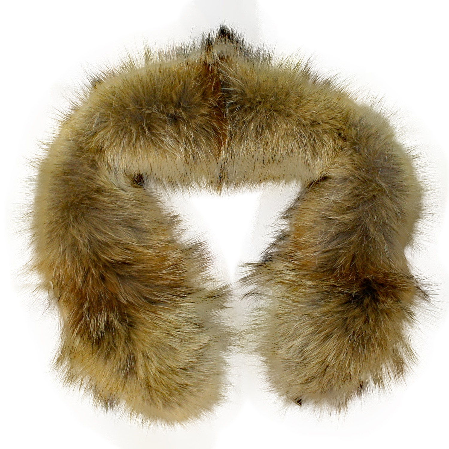 Glacier Wear Western Coyote Fur Ruff 30 Inches