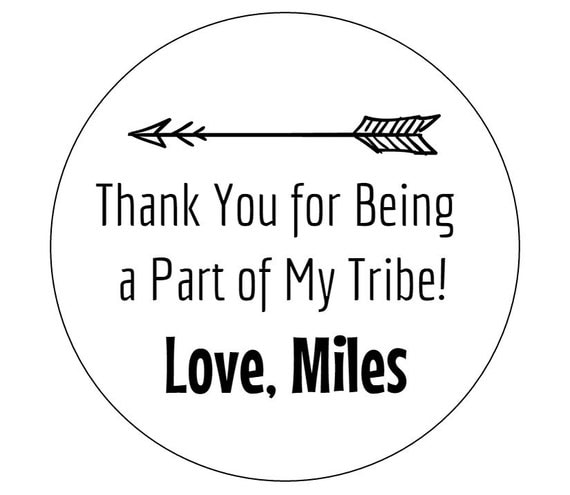 12 arrow tribe stickers tribal stickers envelope stickers it s a