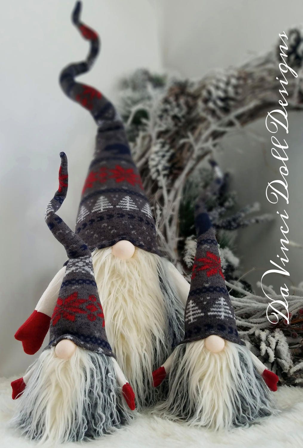 Christmas Gnome Swedish Tomte Nisse JUMBO SIZE Santa Elf