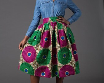 African dress African skirt African clothing for women by Laviye