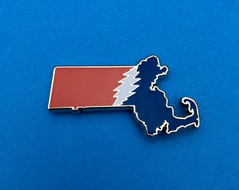 Massachusetts Grateful Dead Pin