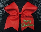 Custom handmade Cheer bows Bows and Girly by GirlyThingsandBlings