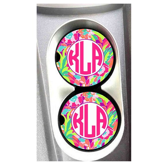 Download Personalized Car Coasters Monogrammed Car Coasters