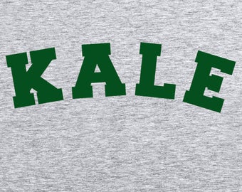 ANIMAL RIGHTS T-Shirt Kale T- Shirt Vegan Vegetarian College Funny T-shirt Tee (also available on crewneck sweatshirts and hoodies) SM-5XL