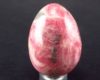 Rhodochrosite Egg from Argentina - 1.6"