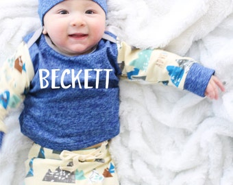 Baby Boy Coming Home Outfit, Boy Hospital Outfit, Newborn Coming Home Outfit, Hospital Outfit, Boy Coming home, Boys