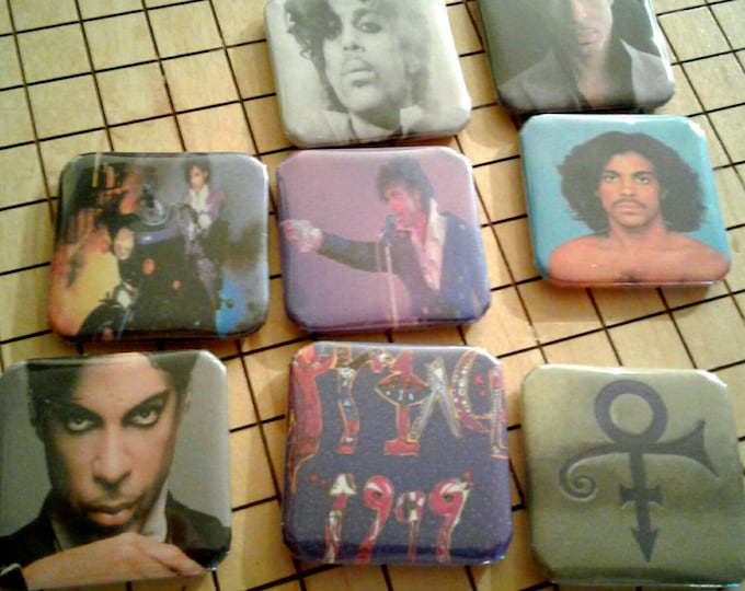 Prince, Magnets, Prince Art, Fridge Magnets, Small Magnets, Prince Symbol