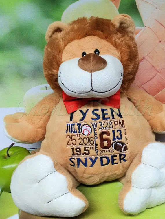 lion stuffie