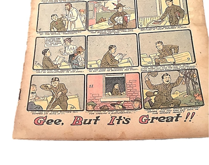 Gee | But It's Great | Lone Scout Newspaper | The Real Boys Magazine September 27 1919 Teen