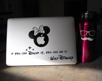 Laptop decal – Laptop Sticker – Macbook Pro decal – Macbook Air decal – Car window – Hipster - Disney - Minnie Mouse