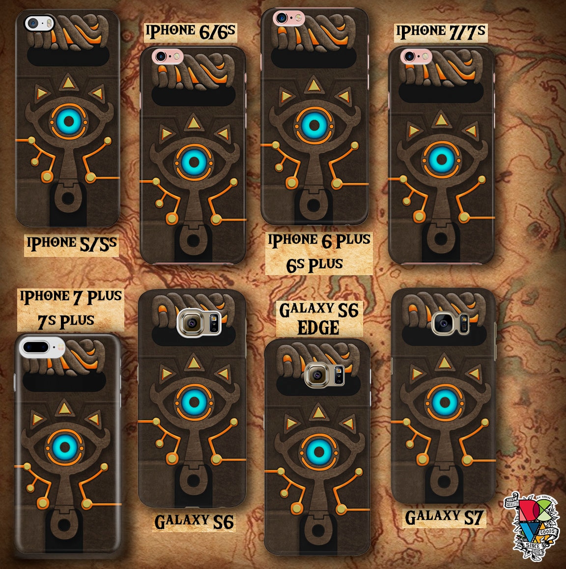 Sheikah Slate Phone Case Legend of Zelda Phone Case Breath