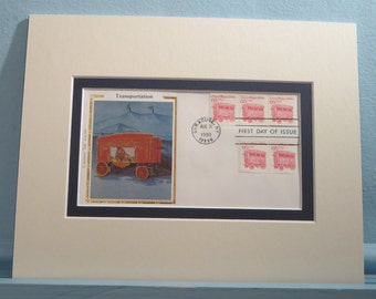 The Circus Comes to Town and the First Day Cover of the Circus Wagon