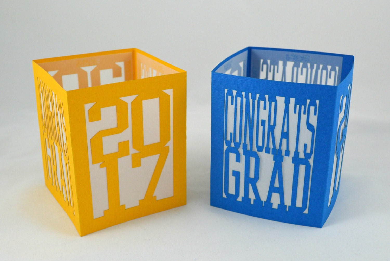 2017 Congrats Grad Graduation Centerpiece Laser Cut