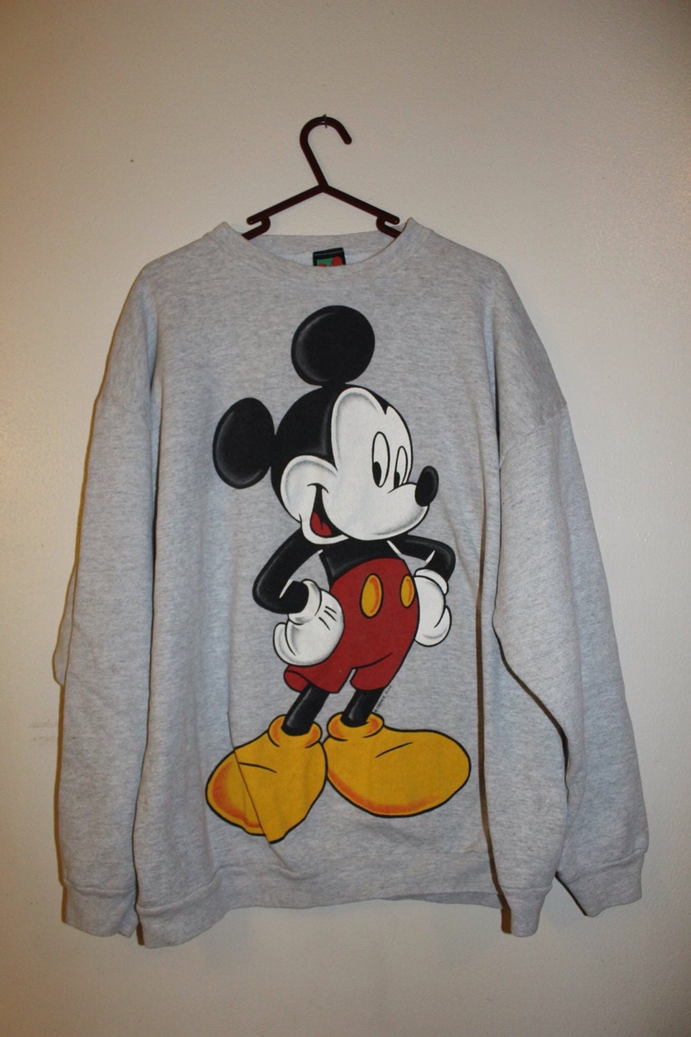 Vintage 90's Mickey Mouse Sweater One Size Fits All by