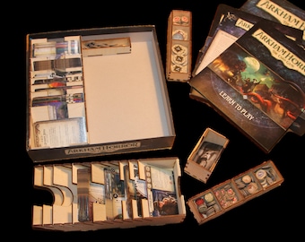 New! Arkham Horror - The Card Game Organiser Insert - DIY flatpack, precision laser cut, game storage