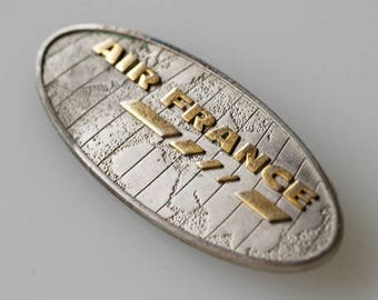 Logo de France à l’air / français broche vintage / publicité des souvenirs de la compagnie aérienne / aviation collection badge / air france broche c.1990s