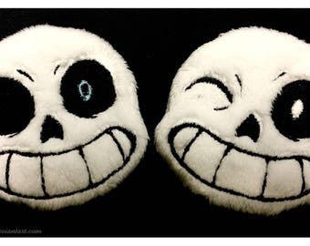 Undertale Sans soft magnet (choice of winking and "bad time" version)