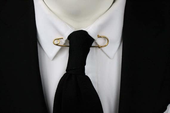 The Era Gold Collar Pin 3 Handmade Mens