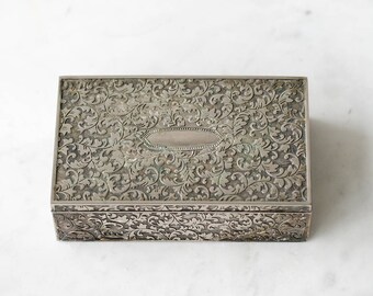 Sterling Silver Jewelry Box